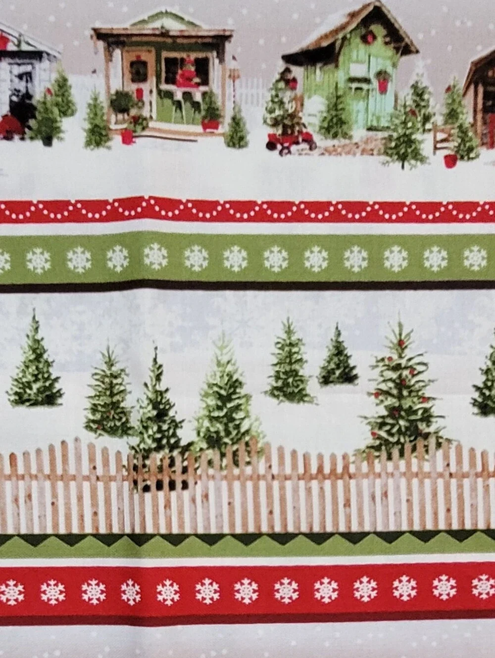 Holiday Happy Place Jan Shade Beach Henry Glass Fabrics Sewing Fabric (1024)
